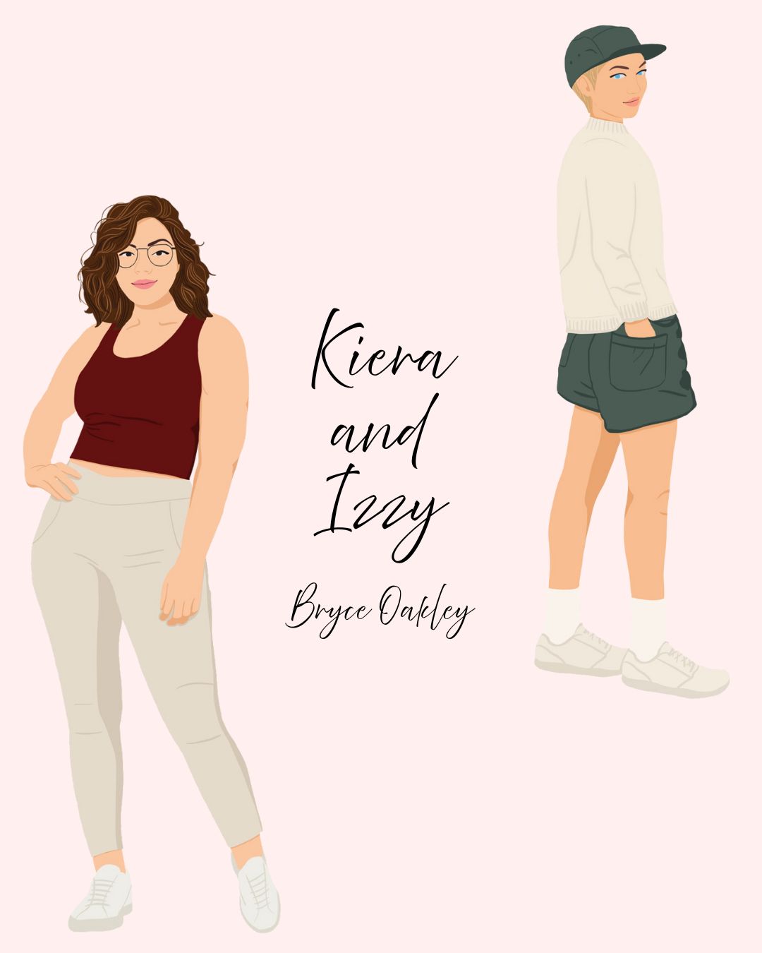 Illustration of two female characters.